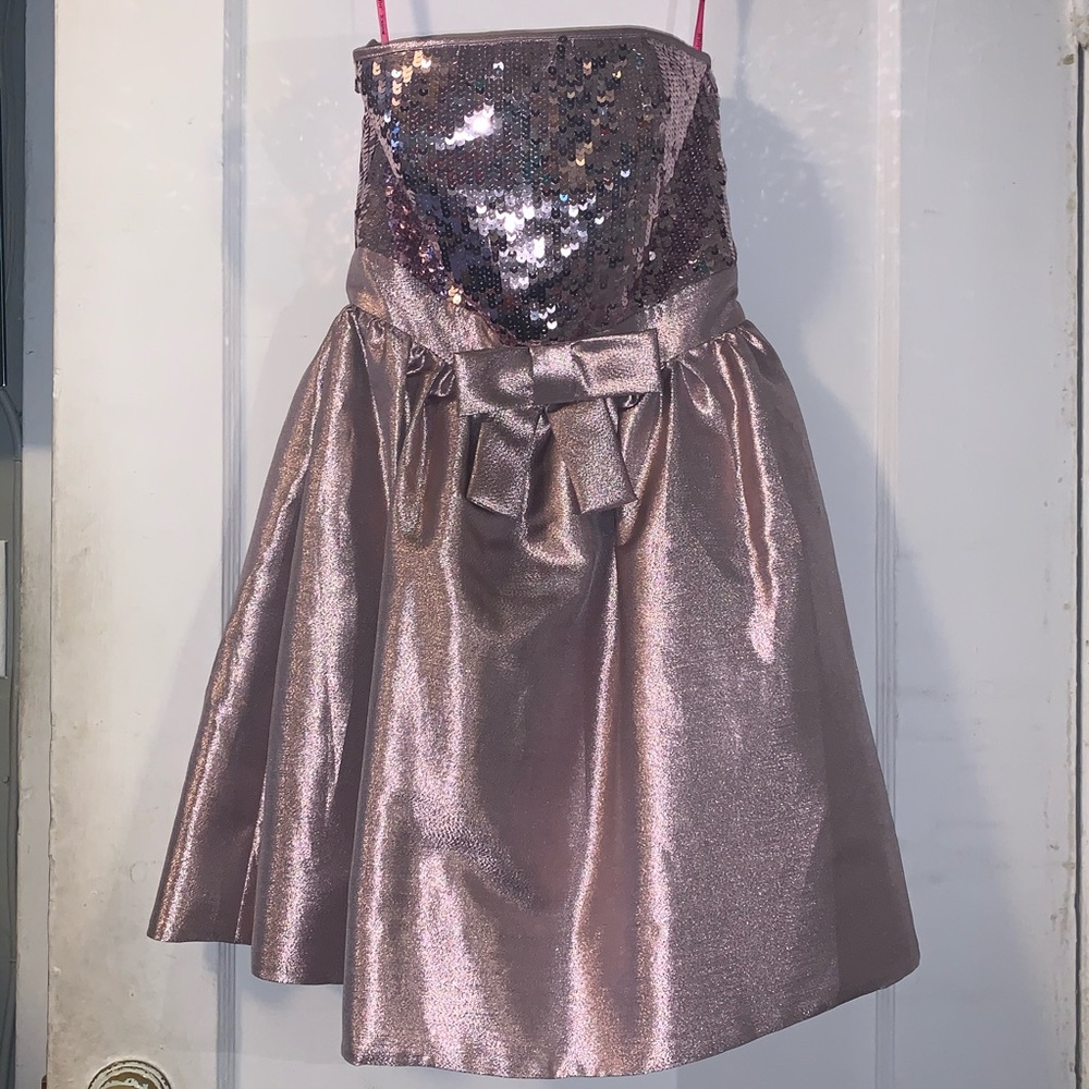 Betsey Johnson Metallic Dress